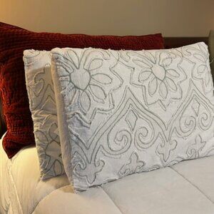 Anthropologie pillow shams.